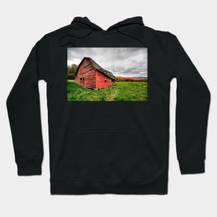 Dilapidated Barn Keene New York NY Route 73 Br Hoodie